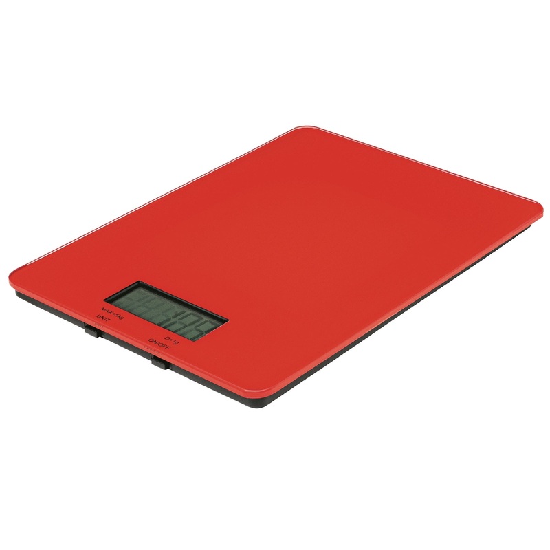 Avanti Digital Scale 5kg/1gm - Red