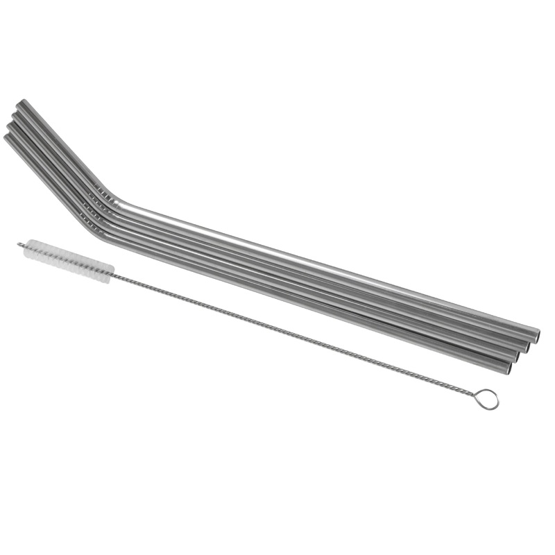 Avanti Stainless Steel Straws Set of 4