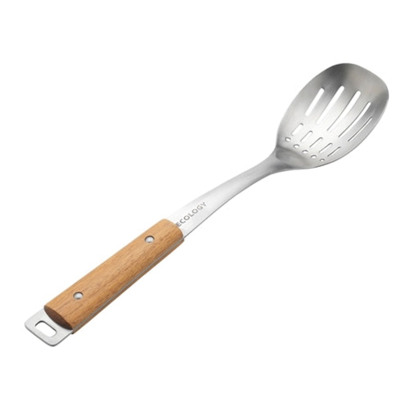 Ecology Acacia Slotted Spoon