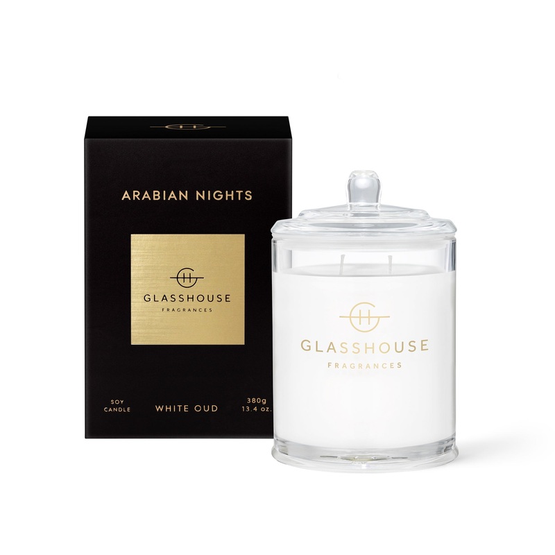 Glasshouse Candle 380g - Arabian Nights