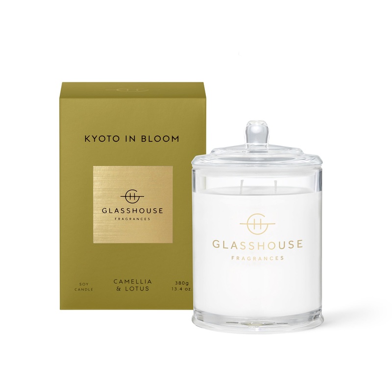 Glasshouse Candle 380g - Kyoto In Bloom