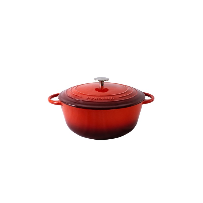 Pyrolux Pyrochef Casserole 24cm 4lt - Red