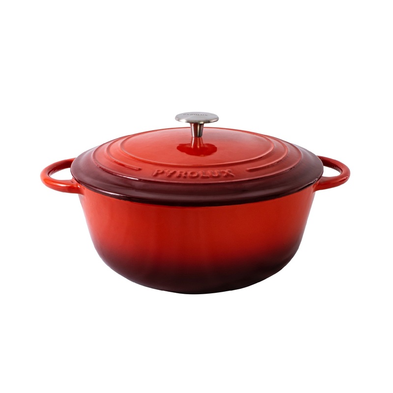 Pyrolux Pyrochef Casserole 28cm 6lt - Red