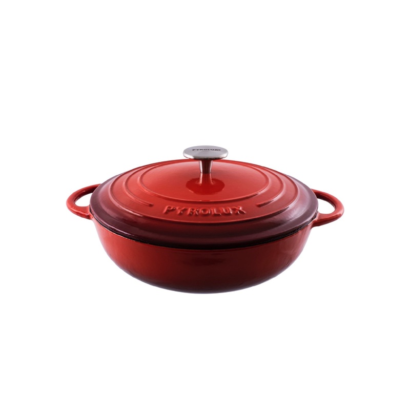 Pyrolux Pyrochef Chef Pan 24cm 2.5lt - Red
