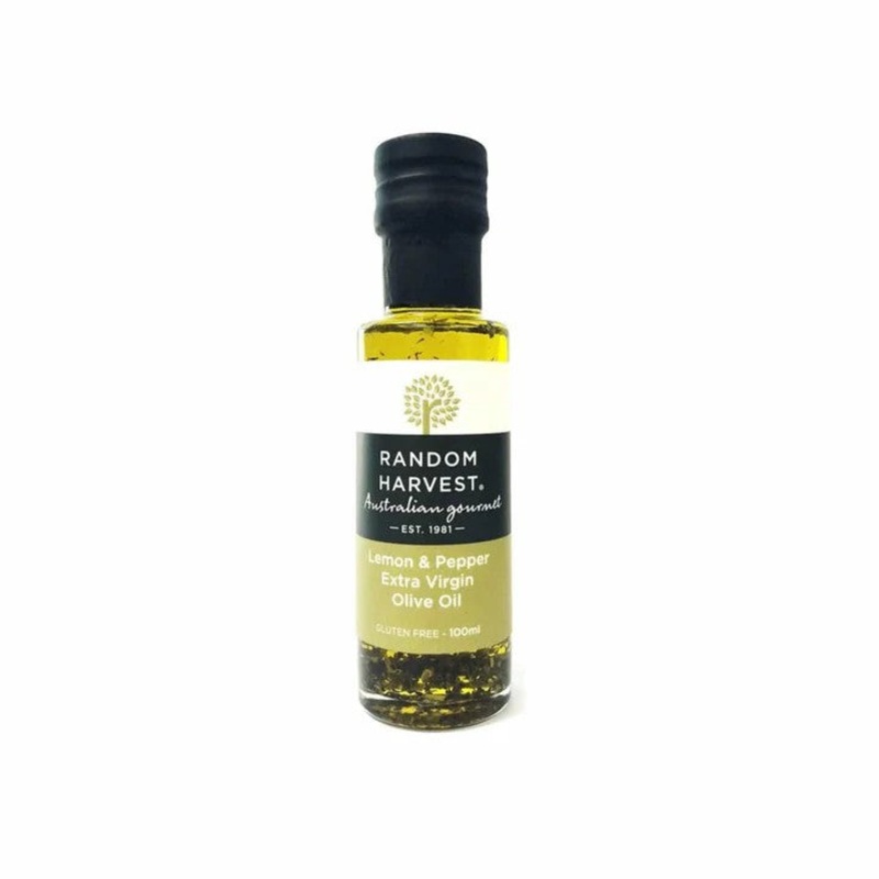 Random Harvest Extra Virgin Olive Oil 100ml - Lemon & Pepper