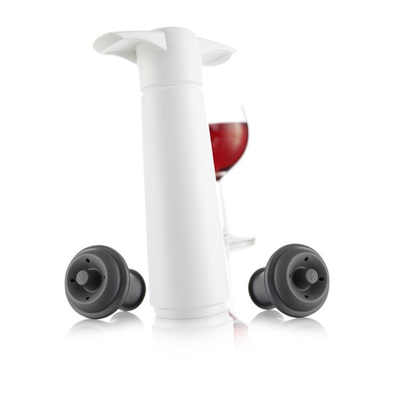 Vacu Vin Wine Saver (2 stopper) - White