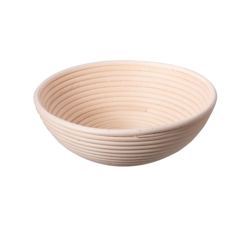 Bakemaster Proving Basket Round 25x8.5cm