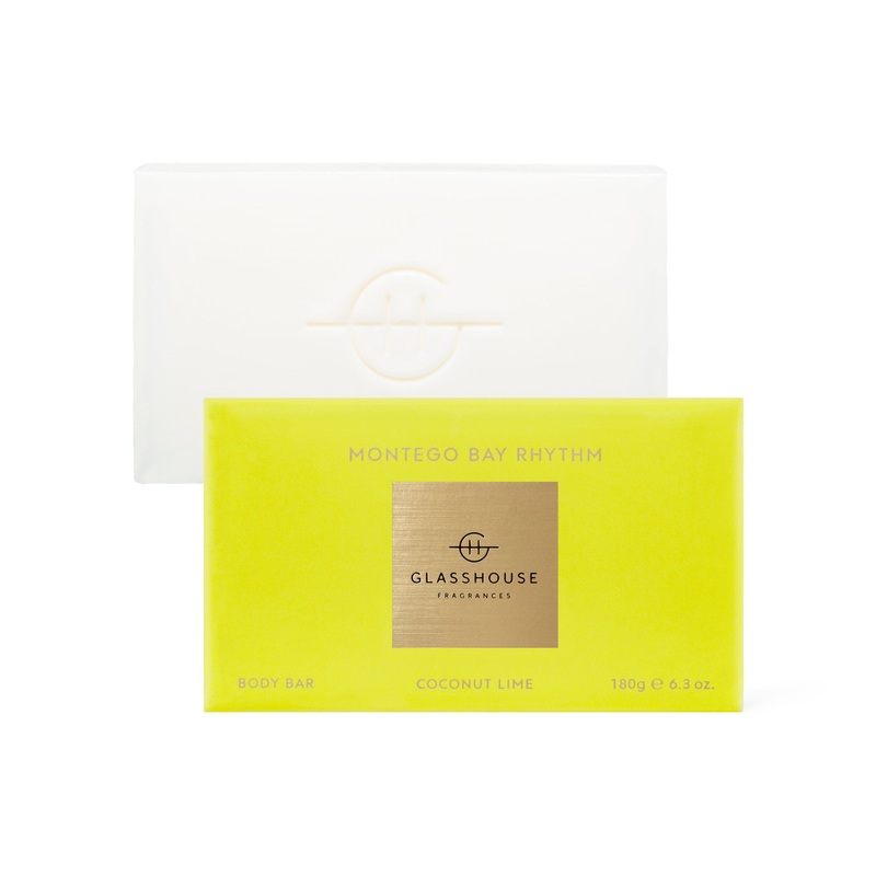 Glasshouse Body Bar 180g - Montego Bay Rhythm