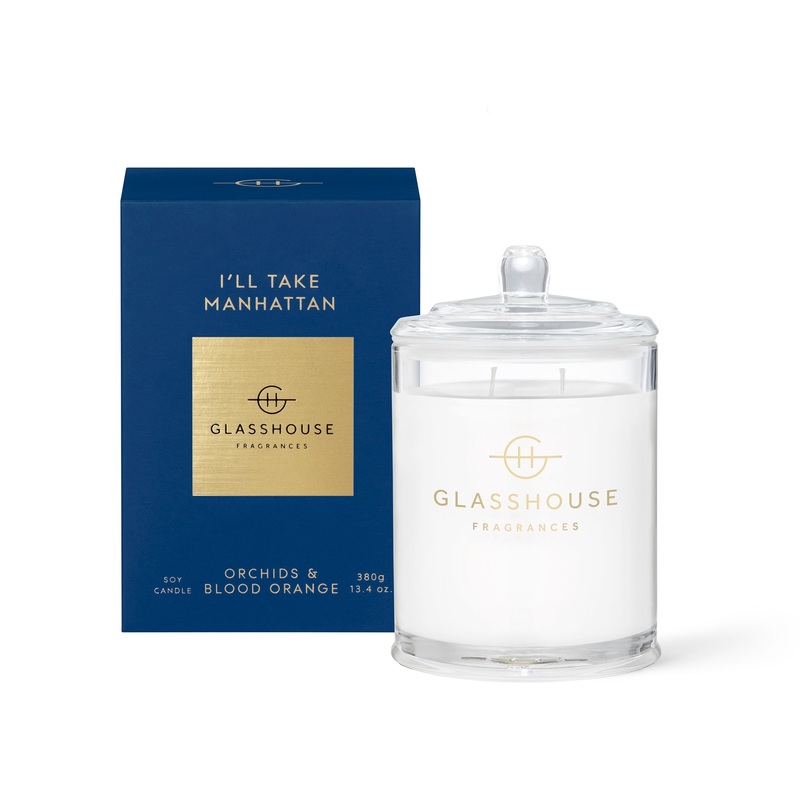 Glasshouse Candle 380g - I'll Take Manhattan