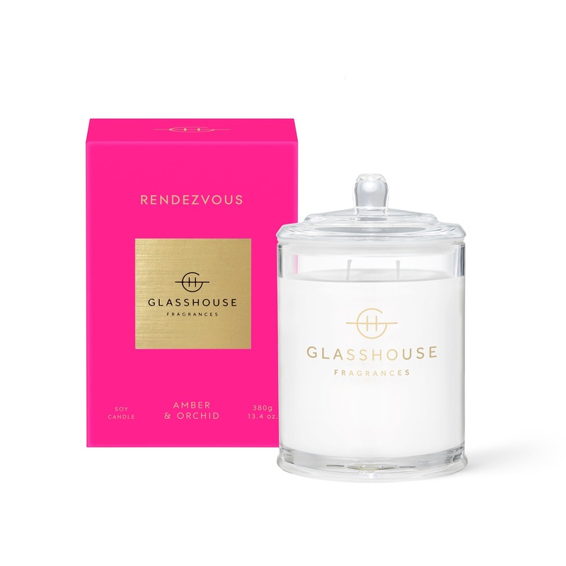 Glasshouse Candle 380g - Rendezvous