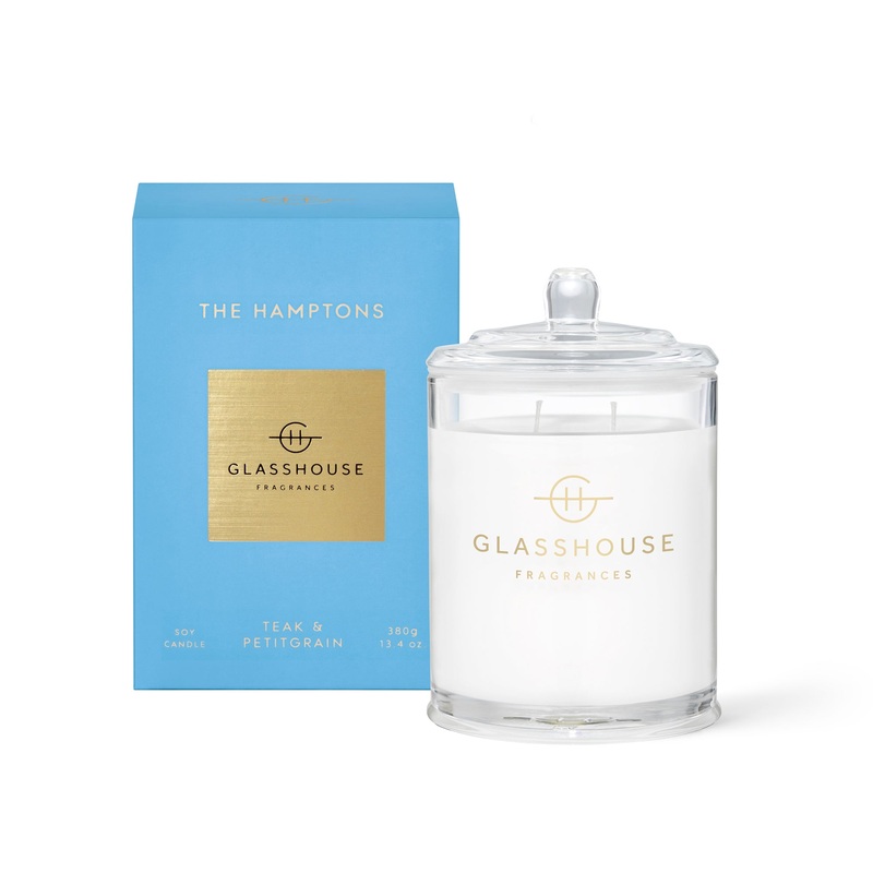 Glasshouse Candle 380g - The Hamptons