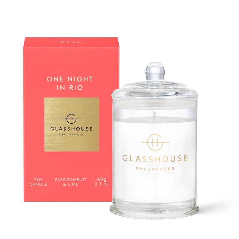 Glasshouse Candle 60g - One Night In Rio