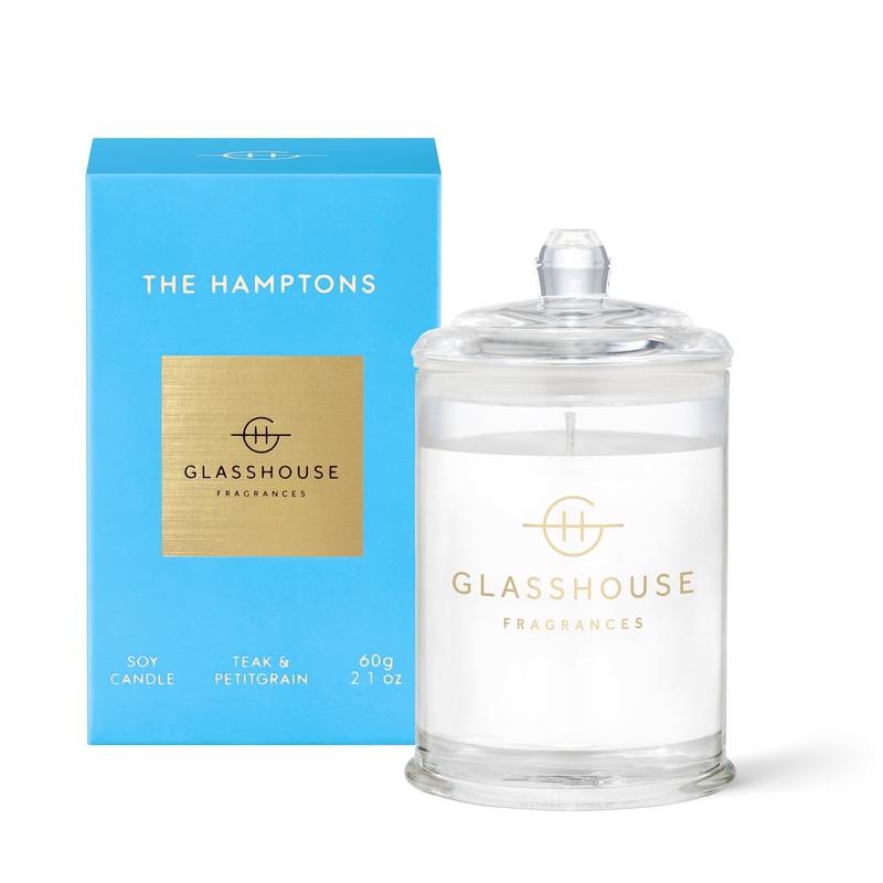 Glasshouse Candle 60g - The Hamptons