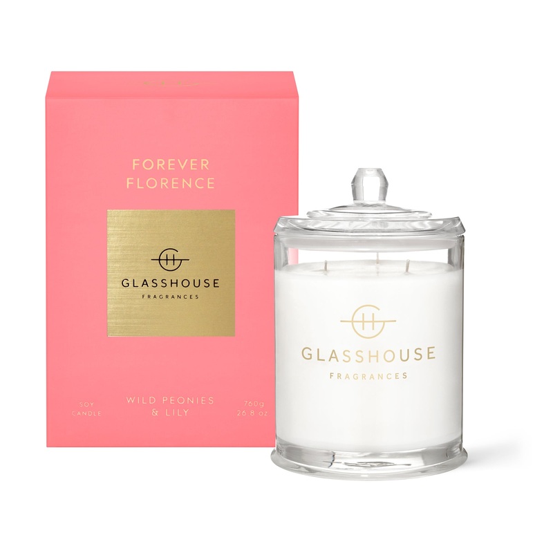 Glasshouse Candle 760g - Forever Florence