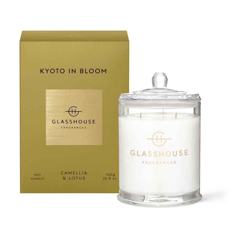 Glasshouse Candle 760g - Kyoto In Bloom