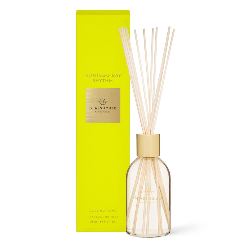 Glasshouse Diffuser 250ml - Montego Bay Rhythm