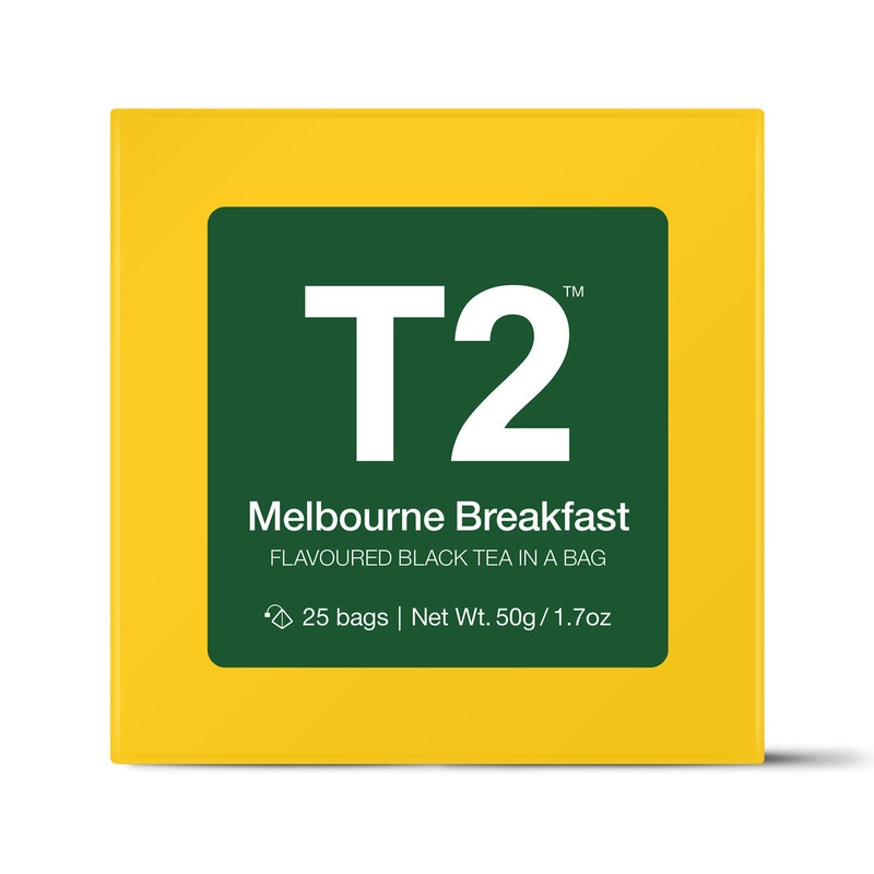 T2 Tea Bags 25's - Melbourne Breakfast