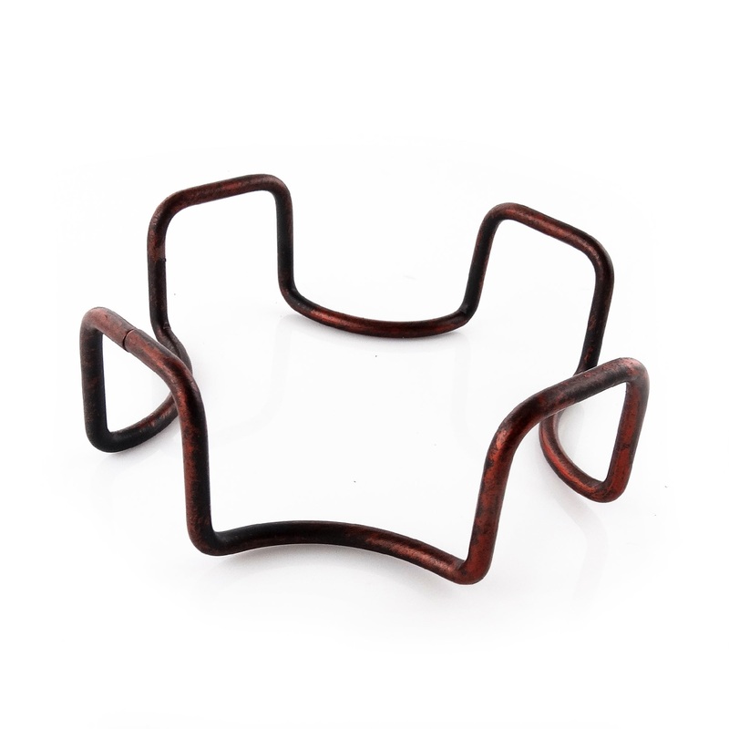 Thirstystone Holder Square Wrought Iron - Bronze