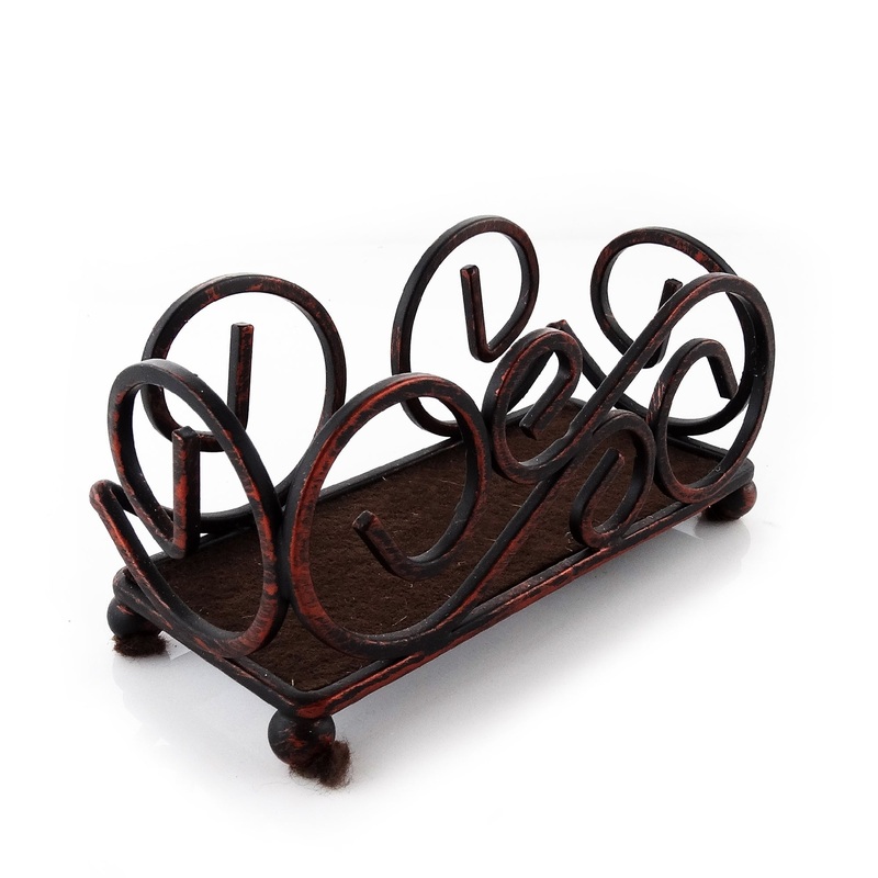 Thirstystone Scroll Coaster Holder - Bronze