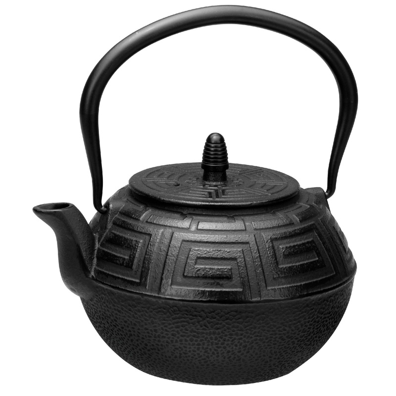 Avanti Cast Iron Teapot 1.2lt - Majestic Black