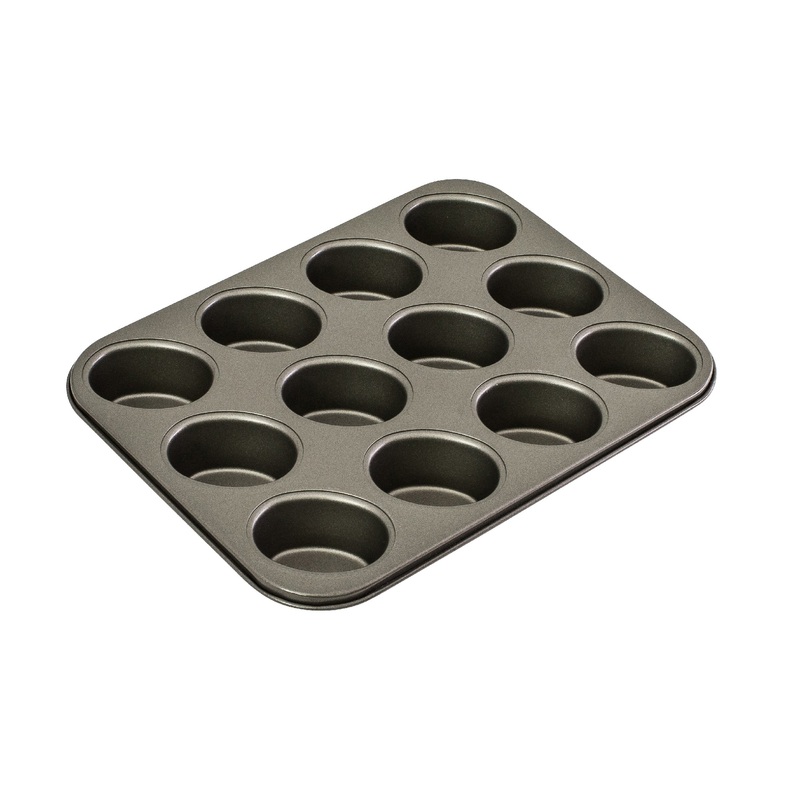 Bakemaster 12 Cup Friand Pan 26.5x35.5cm