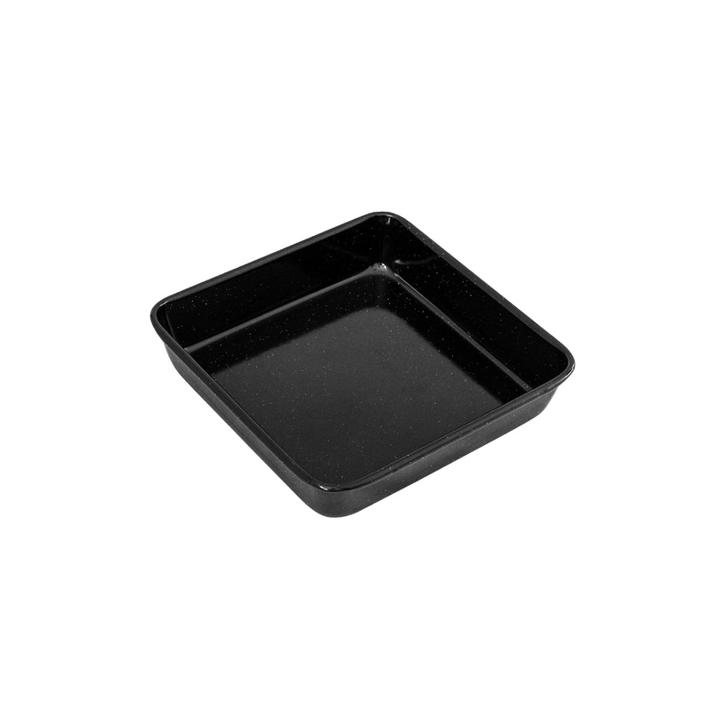 Bakemaster Enamel Square Pan 24x24x5cm