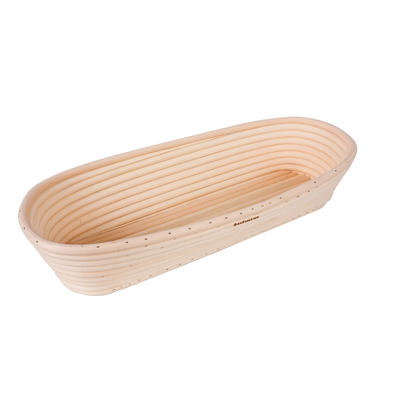 Bakemaster Proving Basket Rect 35x15x7cm
