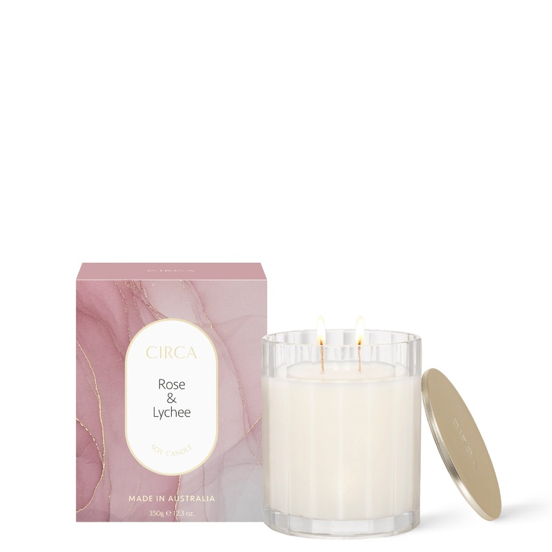 CIRCA Candle 350g - Rose & Lychee