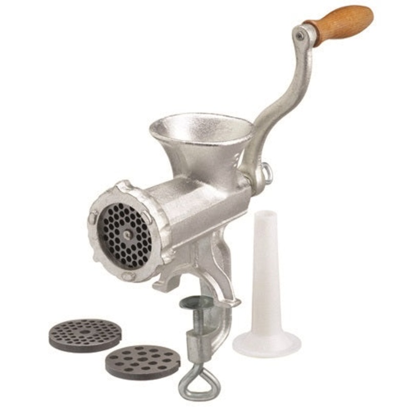 D&W Meat Mincer No. 8 with 3 Blades