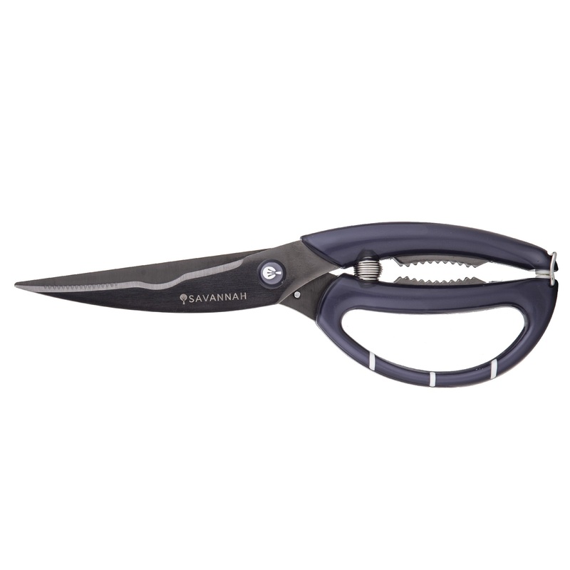 Savannah Black Titanium Poultry Shears