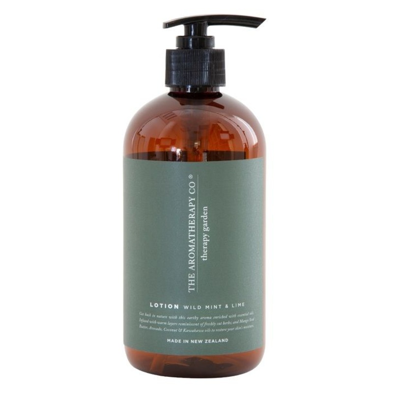 The Aromatherapy Co. Garden Hand Lotion 500ml - Wild Mint & Lime
