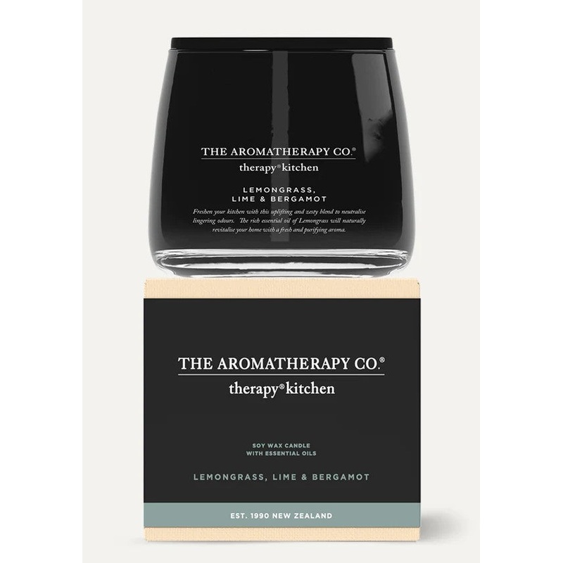 The Aromatherapy Co. Kitchen Candle 260g - Lemongrass Lime & Bergamot