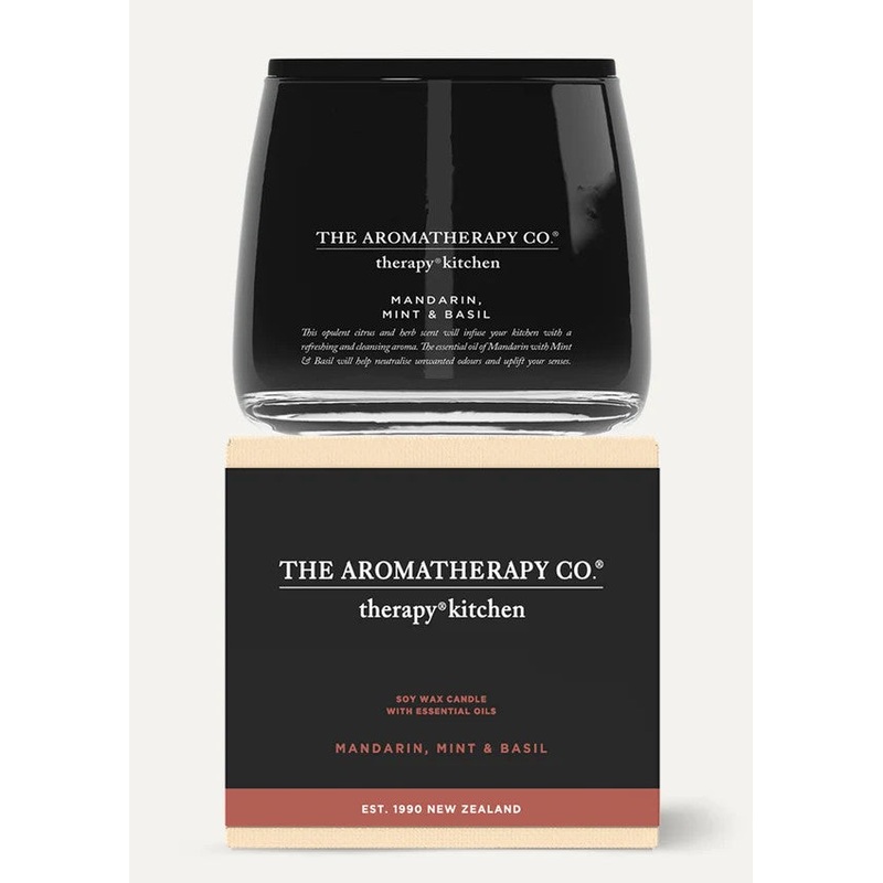 The Aromatherapy Co. Kitchen Candle 260g - Mandarin Mint & Basil