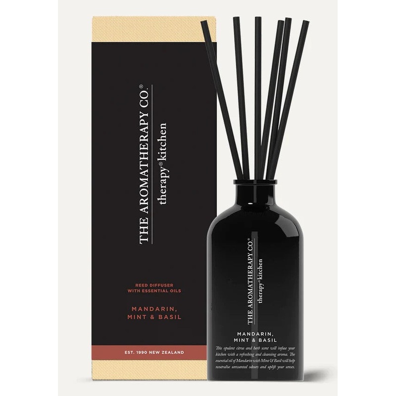 The Aromatherapy Co. Kitchen Diffuser 250ml - Mandarin Mint & Basil