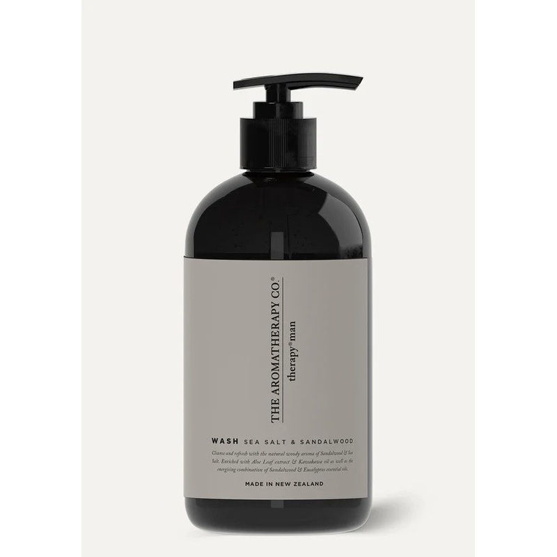 The Aromatherapy Co. Man Hand & Body Wash - Sea Salt & Sandalwood