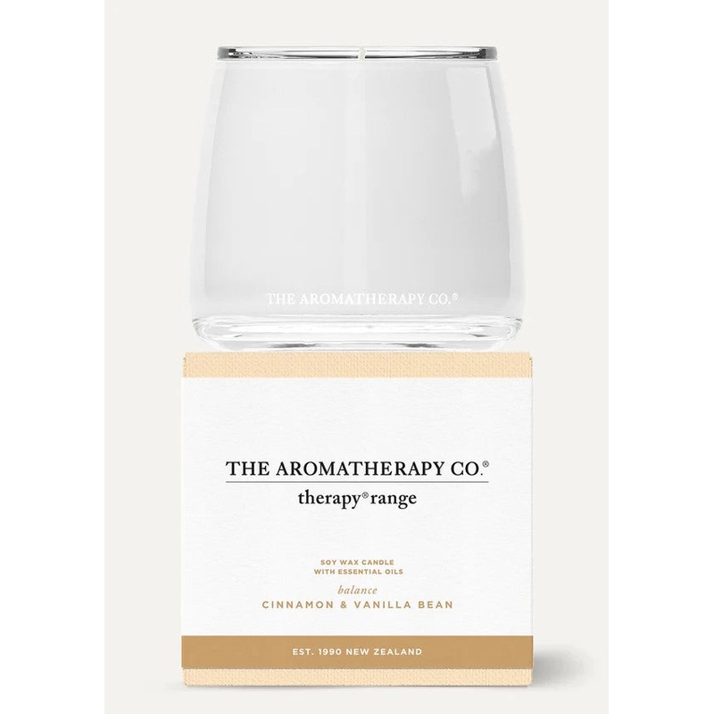 The Aromatherapy Co. Therapy Candle 260g - Cinnamon & Vanilla Bean