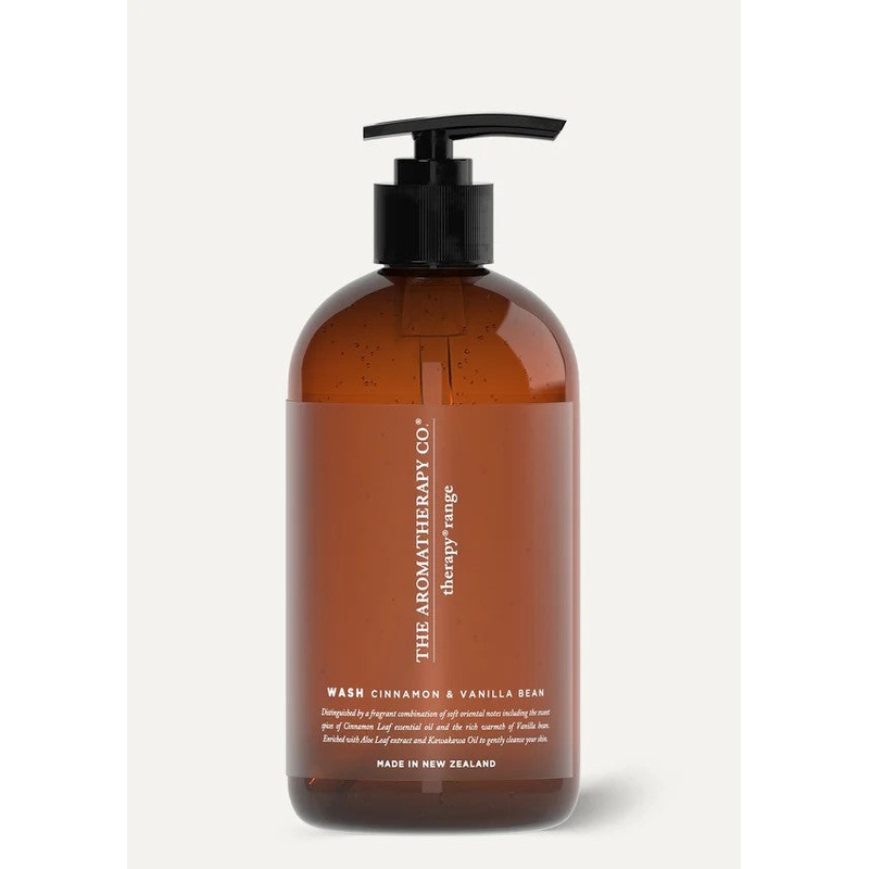 The Aromatherapy Co. Therapy Hand & Body Wash 500ml - Cinnamon & Vanilla Bean