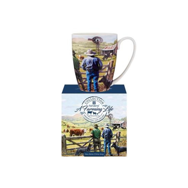 Ashdene A Farming Life Mug - Observing The Herd