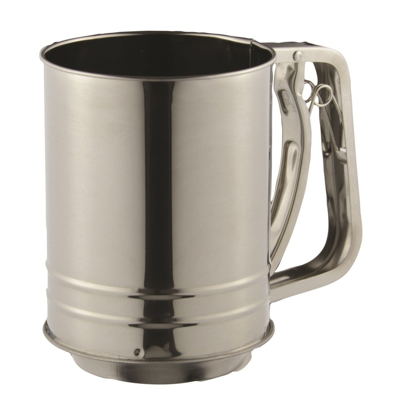 Avanti Stainless Steel Flour Sifter - 3 Cup