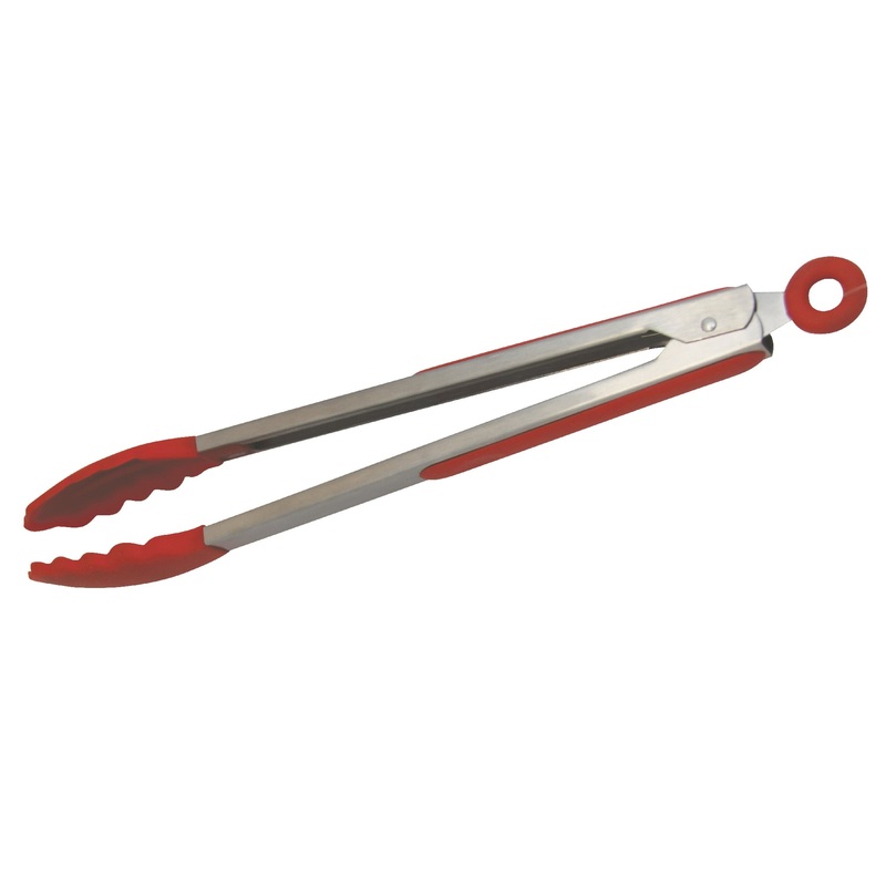 Avanti Tongs with Silicone 30cm - Red