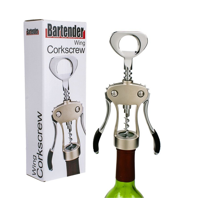 Bartender Wing Corkscrew