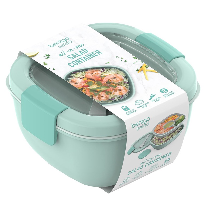 Bentgo All-In-One Salad Container - Coastal Aqua