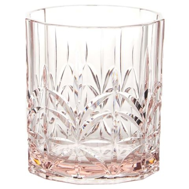 Flair Acrylic Crystal Cut Tumbler - Pink