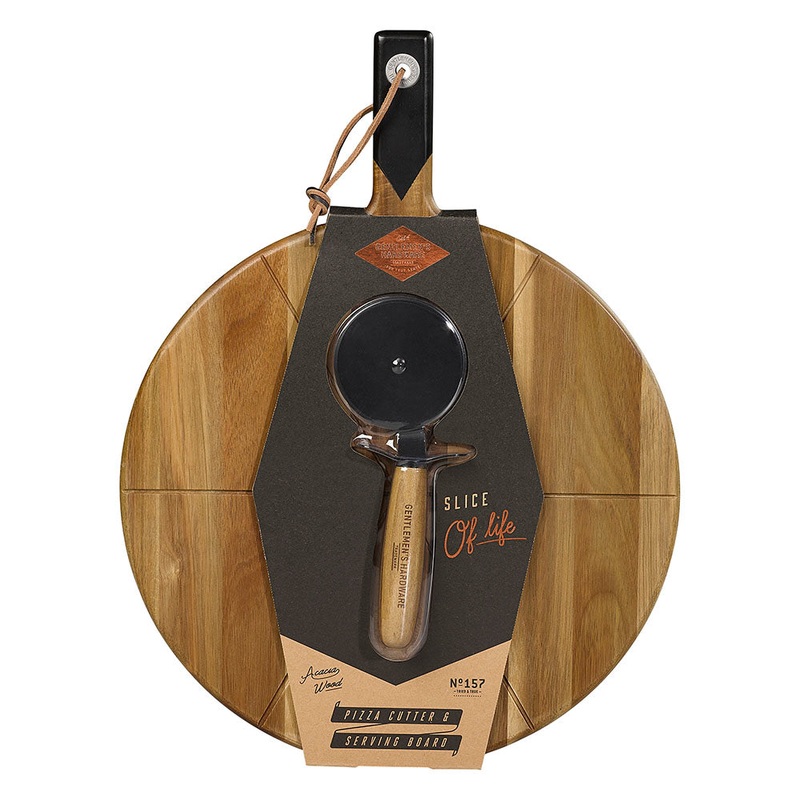 Gentlemen's Hardware Pizza Cutter & Serving Board
