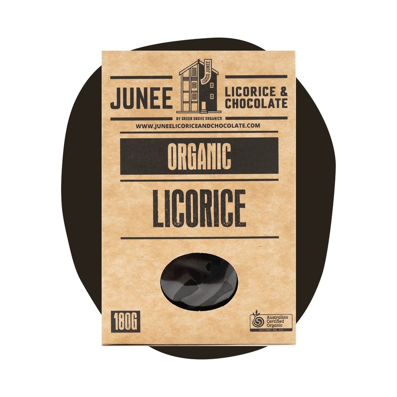 Junee Licorice & Chocolate: Licorice 180g