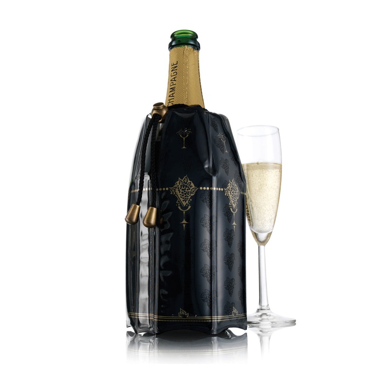 Vacu Vin Active Cooler Champagne - Black
