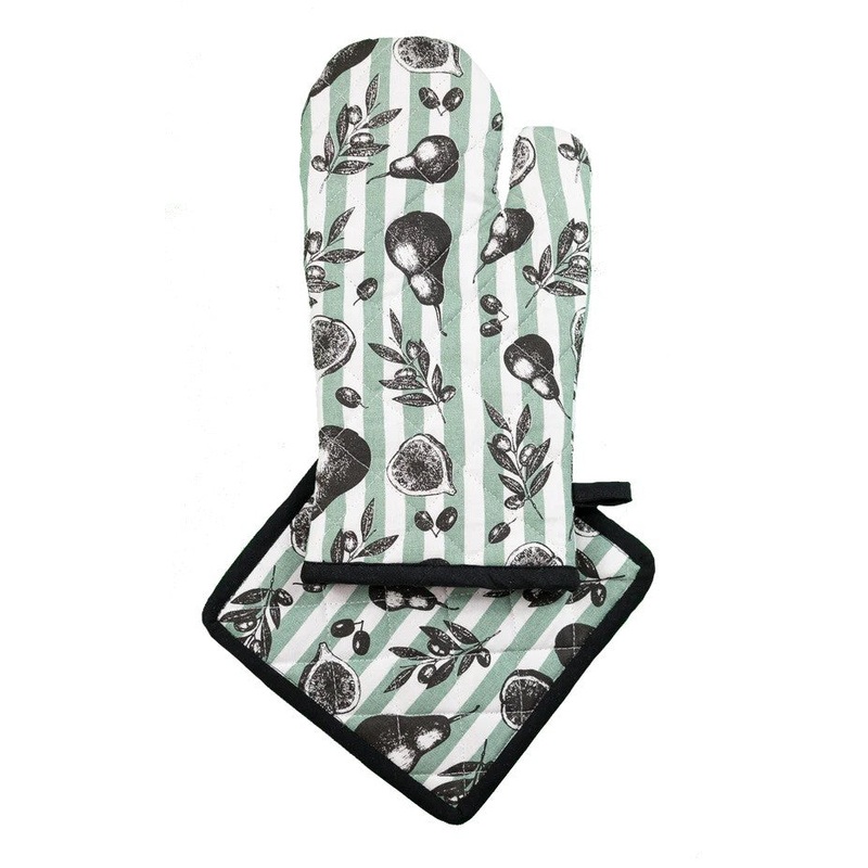 AG Oven Glove & Pot Holder - Fig & Pears