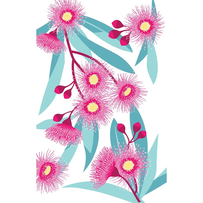 AG Tea Towel - Flowering Gum