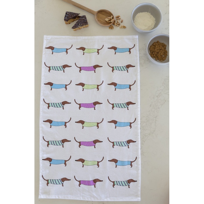 AG Tea Towel - Sausage Dogs