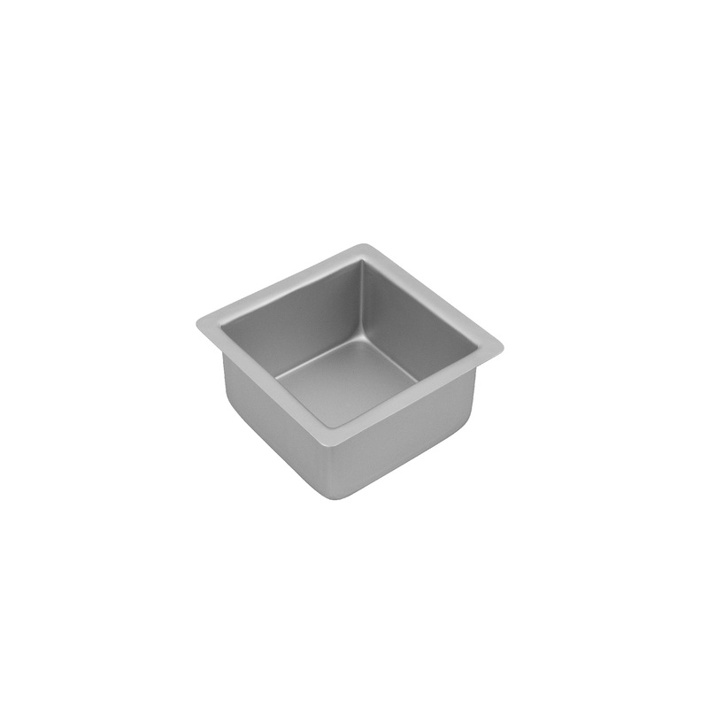 Bakemaster Square Cake Pan 12.5x12.5x7.5cm